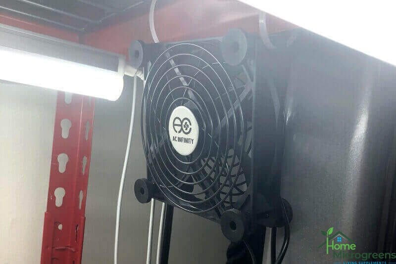 use a fan to reduce mold chance