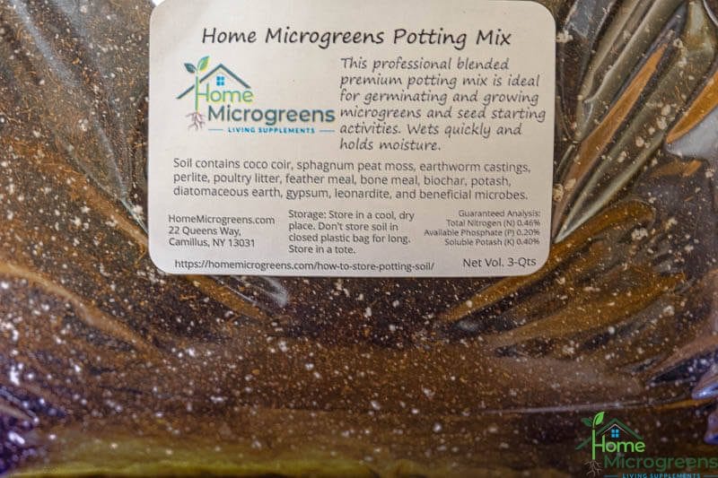 Home Microgreens Potting Mix